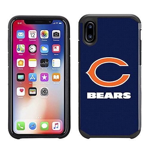 PBG NFL Licensed Chicago Bears Textured Case for the iPhone X/XS Only