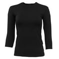 thumbnail image 1 of PBJ 3/4 Sleeve Cotton Shell, 1 of 3