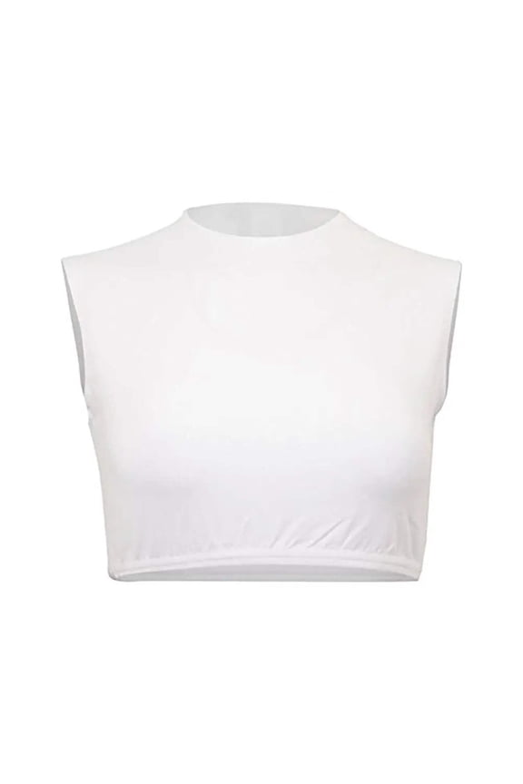 PBJ Crop Sleeveless Nylon Top