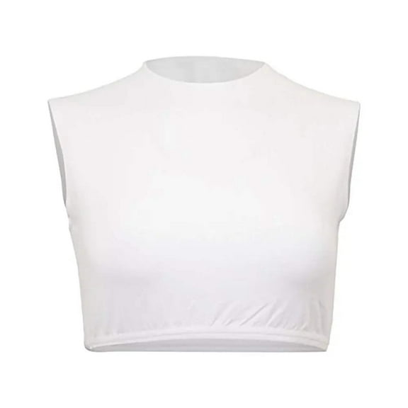 PBJ Crop Sleeveless Nylon Top