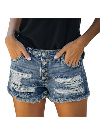 Sofia Jeans Women's Chi Shortie High Rise Fray Hem Shorts, 3.5