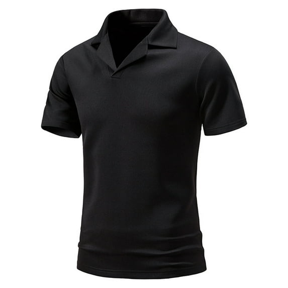 PBNBP Polos Shirts for Men,Mens Polos Shirt Short Sleeve Moisture Wicking Summer Golf Shirts Casual Collared Tops Solid Color