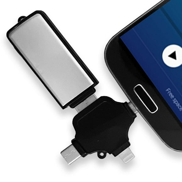 PBNUSB16-OTG 16GB USB Voice Recorder Stores Up to 192 Hours - Play Back on Computers, Phones, or Tablets
