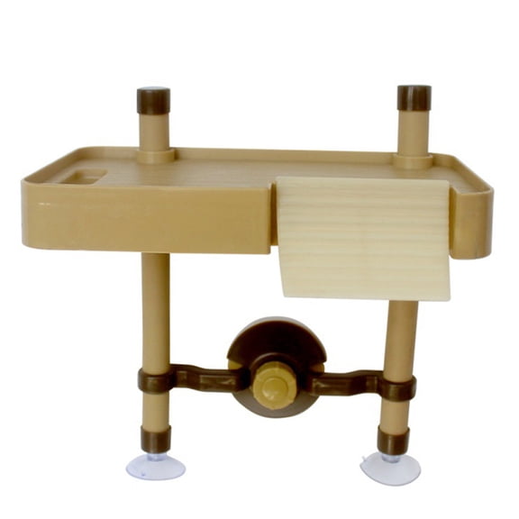 PBPBOX 1 Pc Elevated Basking Loft for Turtle Plastic Assorted Color Aquarium Use for Pet Owners