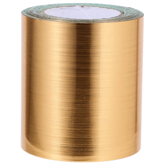 PBPBOX Golden PVC Self Adhesive Peel and Stick Molding Trim for Wall Corner and Edge Decor
