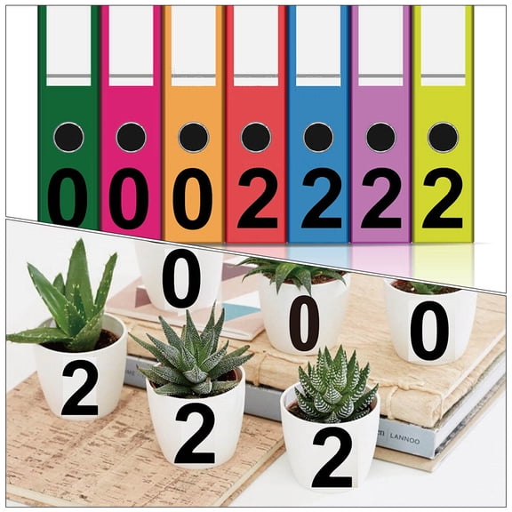 PBPBOX 1 Set Address Decals Stickers for Mailbox Adhesive Markers for Smooth Surfaces Home Organization