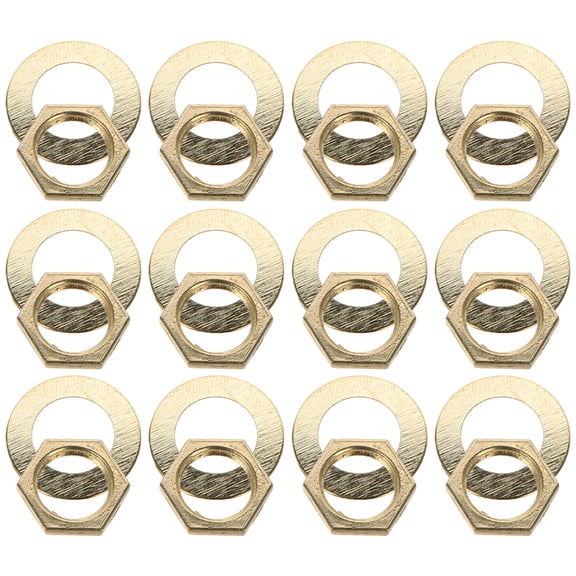 PBPBOX Quartz Clock Repair Accessory Kit Metal Rubber Washers Nuts 1Set