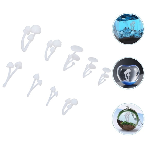PBPBOX 1Set White Plastic Mold for DIY Necklace Jewelry Making Creative Handicraft Mold