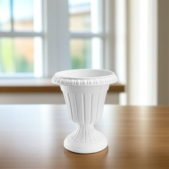 PBPBOX Home Flower Pot Column Flowerpot White 1 Set