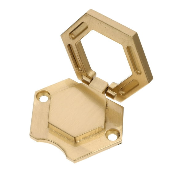 PBPBOX 1 Set Kitchen Cabinet Door Knobs Copper Golden for Drawers Easy Installation