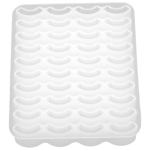 PBPBOX Building Scenery Roll Tile Tool Diy Crafts Mold White Silicone 1 Set