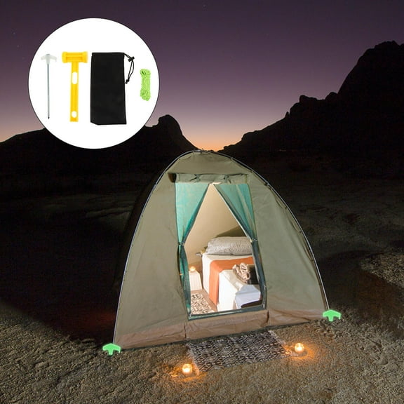 PBPBOX 1 Set Strong Tent Stakes for Camping with Bend-Resistant Steel Construction