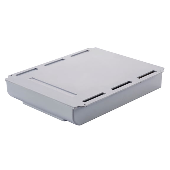 PBPBOX Desk Drawer Type Storage Box Gray Plastic 1Set 10.0x7.9x1.7in