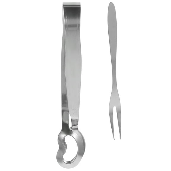 PBPBOX Seafood Preparation Tools Snail Eating Fork Silver 1 Set