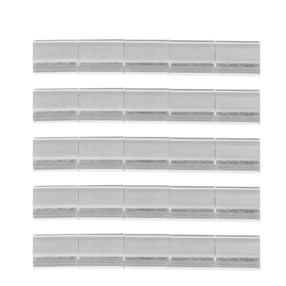 PBPBOX 100 Pcs Aluminum Wire Sleeve for Weatherproof Cable Use Silver Color