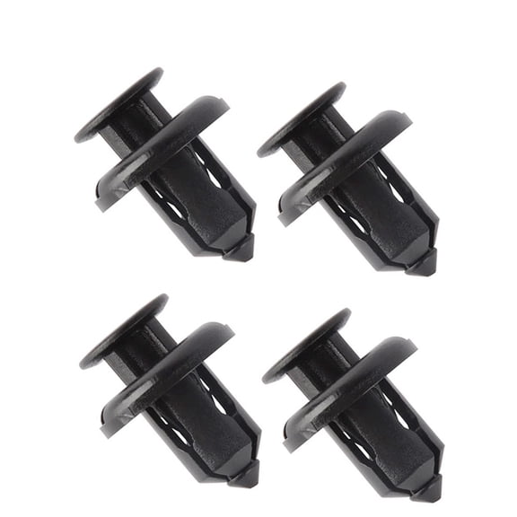 PBPBOX 100 Set Universal Nylon Clips for Vehicle Maintenance Black Bumper Push Fasteners