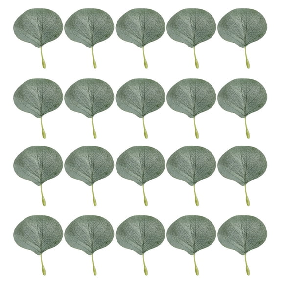 PBPBOX 100Pcs Fake Leaves Decor Realistic Design for Floral Arrangements and Parties