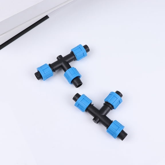 PBPBOX Micro Tubing Connection Gardening Drip Irrigation System Plastic 10pcs