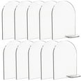 thumbnail image 1 of PBPBOX 10Pcs Reusable Acrylic Sign Blanks Clear Table Place Holders for Wedding and Restaurant, 1 of 8