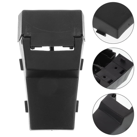 PBPBOX 10Pcs Trash Can Buckle Replacement Black Plastic Locks for Secure Outdoor Lid Fit
