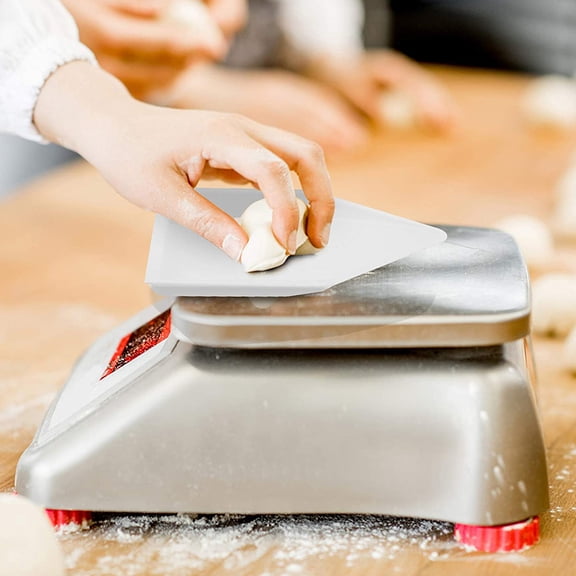 PBPBOX 10Pcs Sample Weighing Trays White Balance Weighing Dishes for Chemical and Lab Use