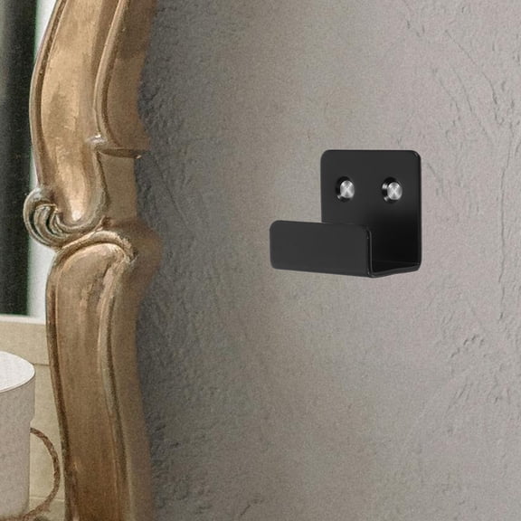 PBPBOX 10Pcs Modern Wall Brackets for Hanging with Iron Material and Rectangular Shape