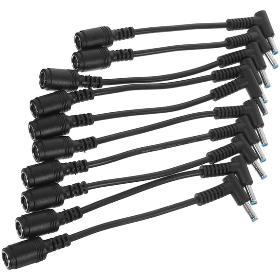 PBPBOX 10Pcs Premium Power Adapter Tips Cable for Laptop with Compact Lightweight Design