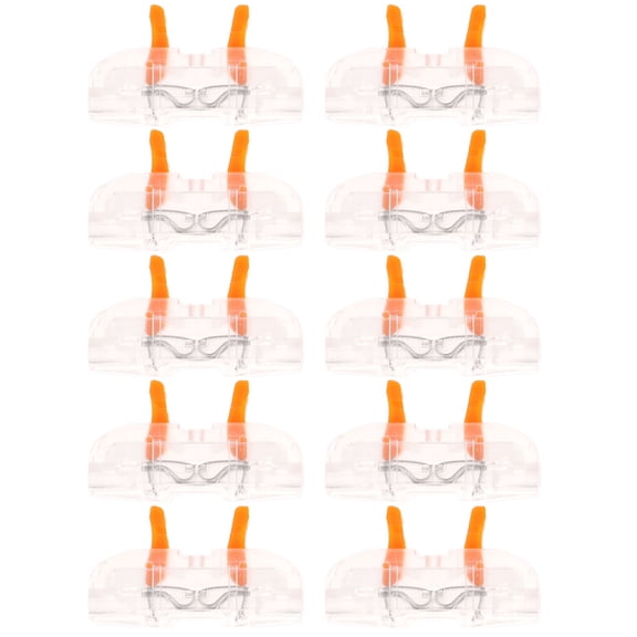 PBPBOX 10Pcs Quick Connect Wire Connectors Lever Electrical Wire Terminal Connector Kit