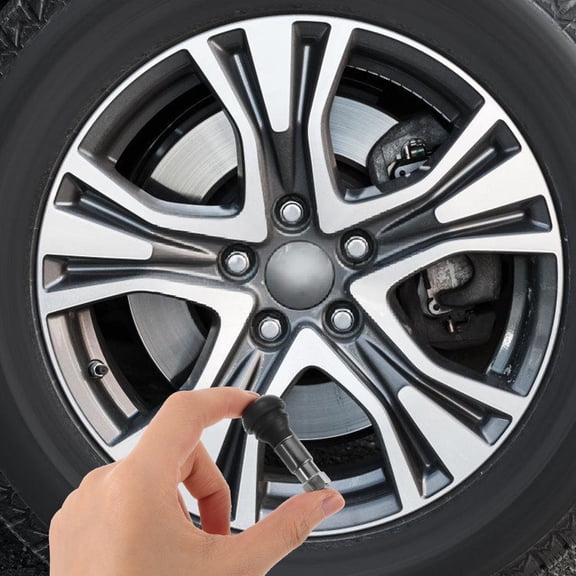 PBPBOX 10Pcs Heavy Duty Tire Valve Stems Metal Valve Stem Replacement Kit Leakproof Design