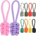 thumbnail image 1 of PBPBOX 10Pcs Practical Zipper Pullers Replacement Kit for Jackets Bags Backpacks Assorted Colors, 1 of 5