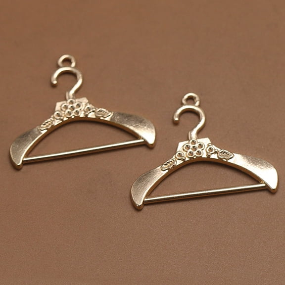 PBPBOX 10pcs Jewelry Charms Bulk Alloy Charms for Bracelet Decoration in Golden