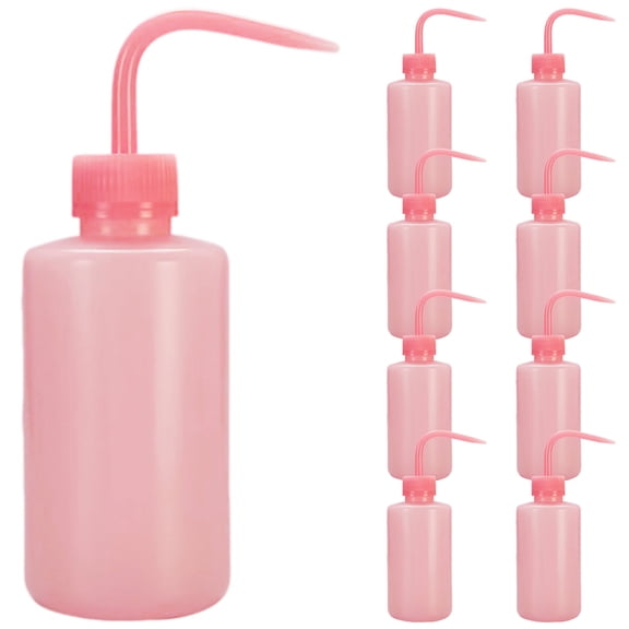 PBPBOX 10pcs Garden Watering Plastic Bottle Precision Watering for Indoor Plant Care Pink