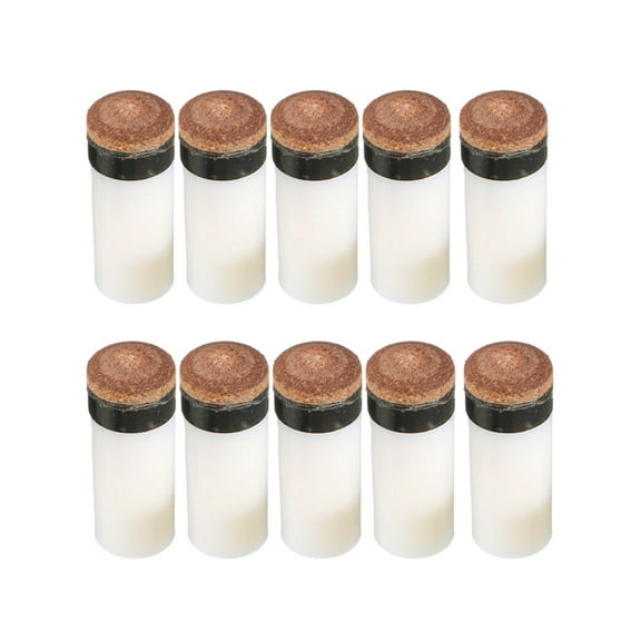 PBPBOX Billiard Tips Multi-Color American Style for Billiard Use 10Pcs