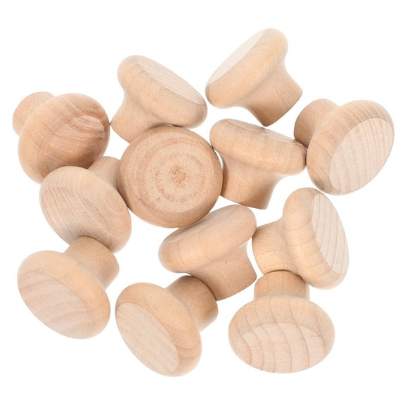 PBPBOX cabinet handle Cabinet Knob Wood Drawer Pull for Home Decor 12 Sets