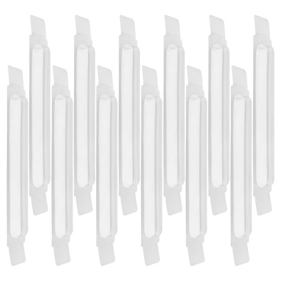 PBPBOX 12Pcs Wall Clock Hands Guard Box Transparent PVC Protective Case for Pointer