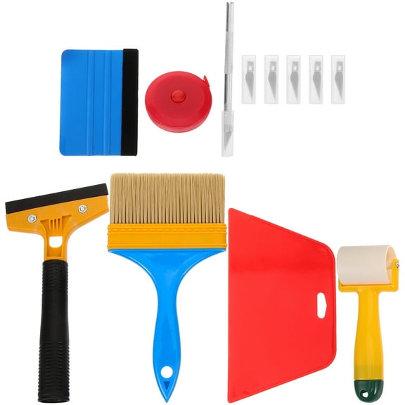 PBPBOX 12Pcs Handheld Seam Roller Assorted Color ABS For Home Improvement