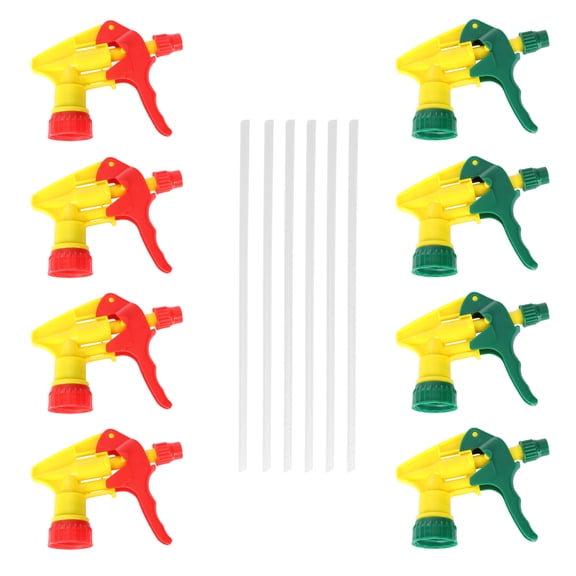 PBPBOX 12Pcs Storage Caps and Sprayer Replacement for Gardening Plastic Assorted Colors