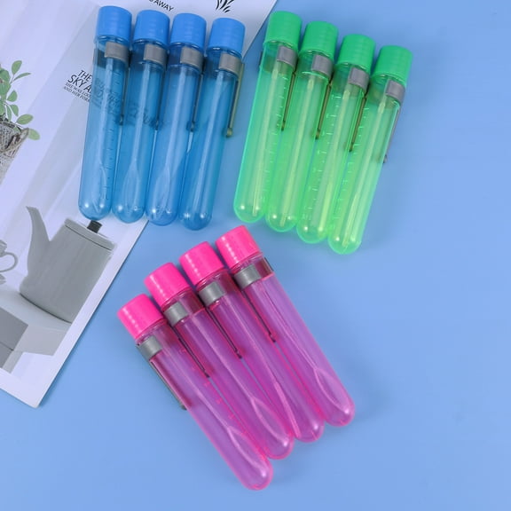 PBPBOX Back to School Bubble Blower Wand Plastic Bubble Wand Pen 12pcs Set