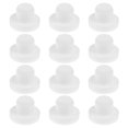 thumbnail image 1 of PBPBOX 12Pcs White Silicone Stopper Set Flexible Seal for Salt Pepper Shakers and Bottles, 1 of 8