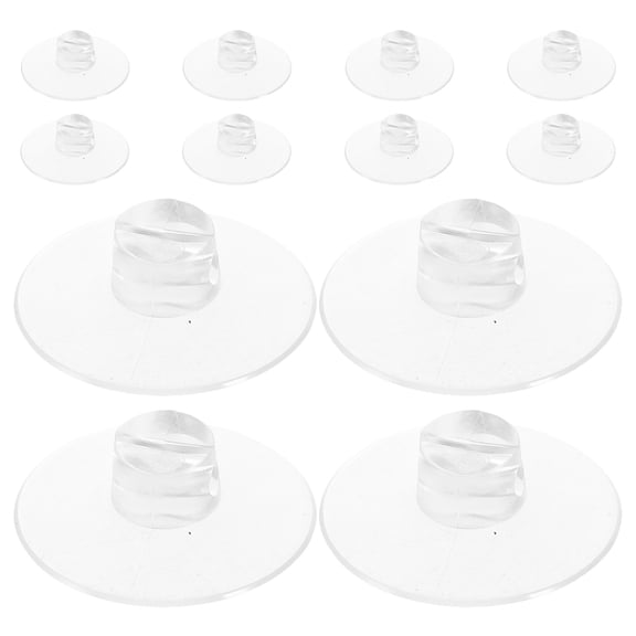 PBPBOX 15Pcs Strong Suction Cup Wire Holders for Bathroom Kitchen Cable Organization