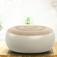 thumbnail image 1 of PBPBOX 1Pc Portable Inflatable Seat Stool PVC Travel Footrest with Quick Inflation, 1 of 5