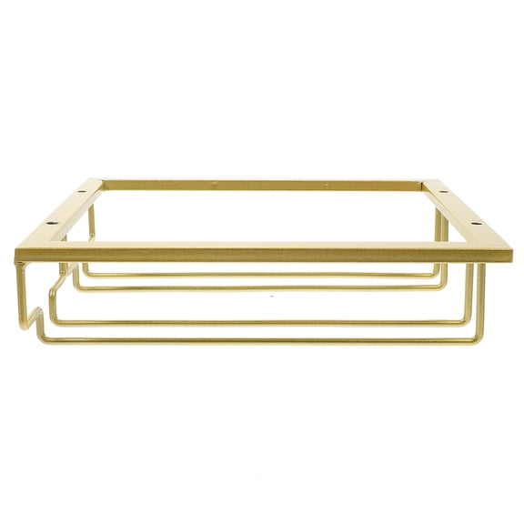 PBPBOX 1Pack Bottle Holder for Cabinet with Iron Material 11.8X7.9X2.4In