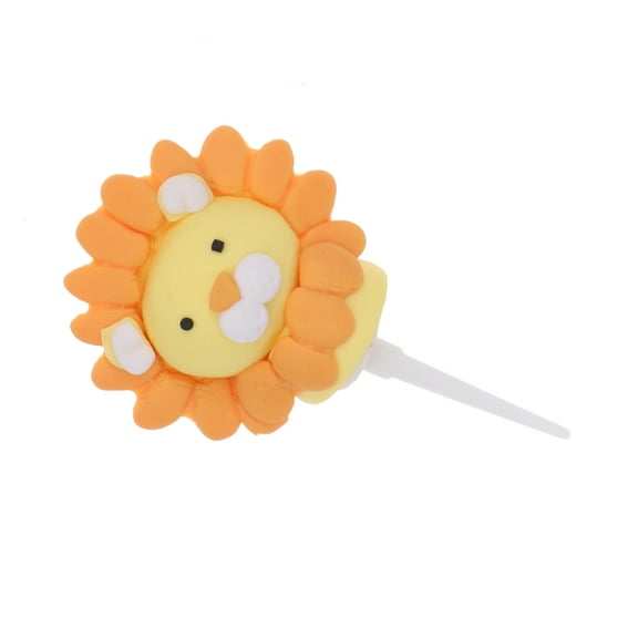 PBPBOX 1Pack Cake Topper Decorations Lion Shape Multi-colored for Kids Parties Accessory