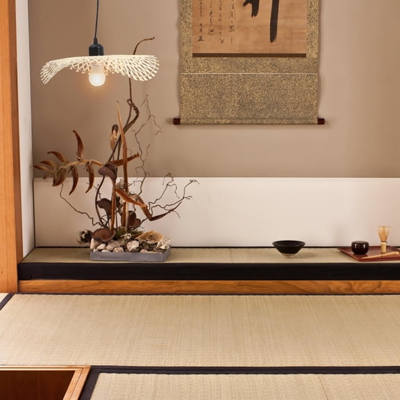 PBPBOX 1Pcs Chandelier Rattan Light Indoor Ceiling Fixture Home Decor