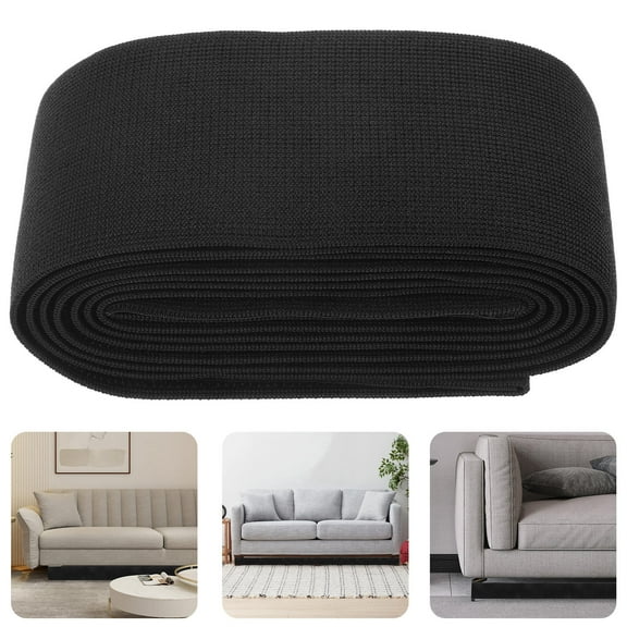 PBPBOX Nylon Under Sofa Blocker for Home Use Black Gap Filler Prevents Toys from Getting Stuck 100 Inches