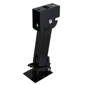 PBPBOX 1Pc Heavy Duty Steel Trailer Support Stabilizer Black for Outdoor Repair Use