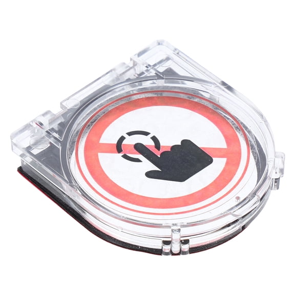 PBPBOX 1Pcs Button Guards Water Resistant Multi Plastic Switch Protector Guards for General Users