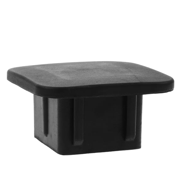 PBPBOX Car Hitch Cover Black Strong Plastic Tow Protector Cap Easy Install for Multiple Vehicles