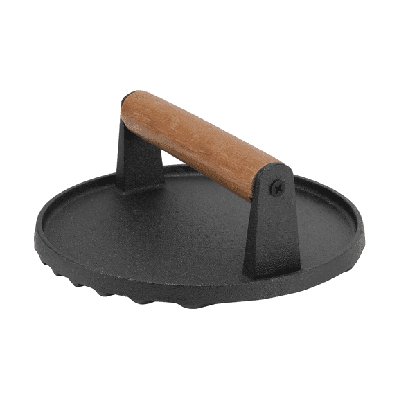PBPBOX 1Pcs Cast Iron Hamburger Press For Shaping Cooks 6.9X3.1In