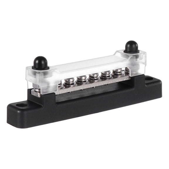 PBPBOX 1Pc Bus Bar Block with Cover 150 Amp Power Distribution for Boat Applications